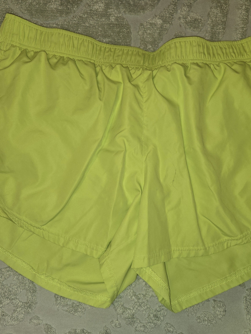 Women’s Neon Yellow Active Shorts